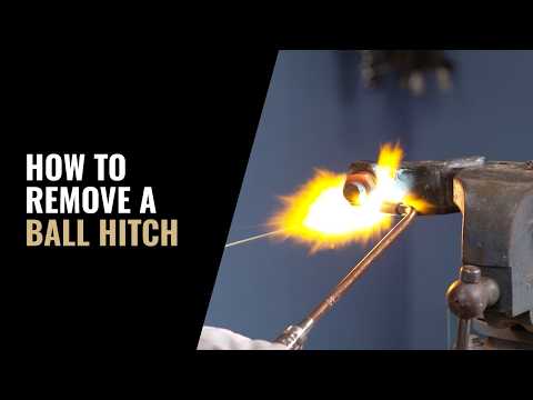 Removing a Ball Hitch with an Oxy-Fuel Heating Tip